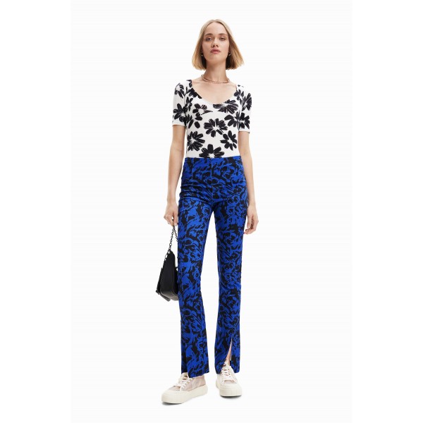 Pantalon arty ouvertures