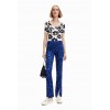 Pantalon arty ouvertures