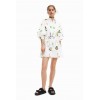 Robe chemise courte illustrations