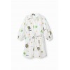 Robe chemise courte illustrations