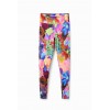 Legging stretch fleurs