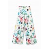 Pantalon maxi fleurs floues