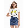 T-shirt Smiley® fleurs