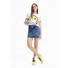 T-shirt Smiley® fleurs