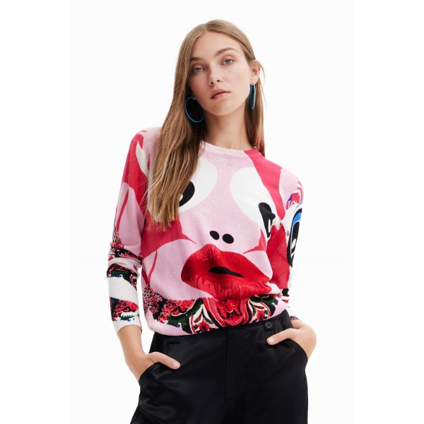 Pull visages M. Christian Lacroix