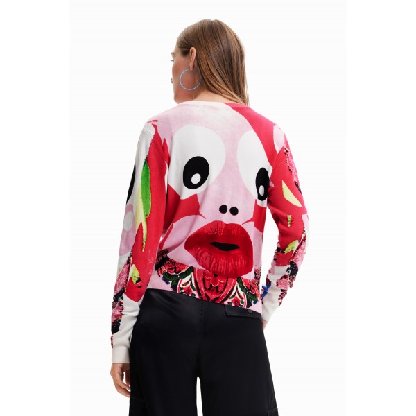 Pull visages M. Christian Lacroix