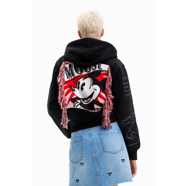 Sweat-shirt  trucker  Mickey Mouse