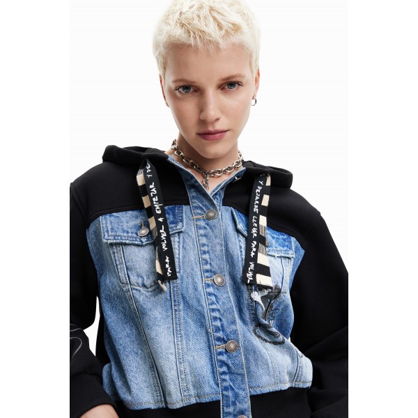 Sweat-shirt  trucker  Mickey Mouse
