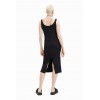 Robe ajustée bretelles arty