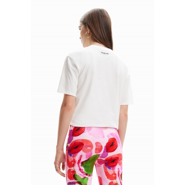 T-shirt manches courtes visage