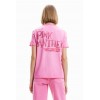 T-shirt contraste Pink Panther