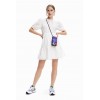 Robe courte broderie suisse