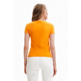 T-shirt manches courtes strass