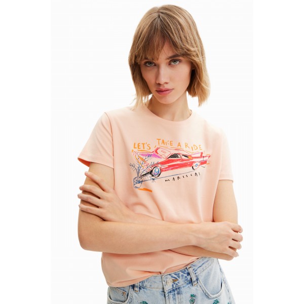 T-shirt slim illustration
