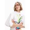 T-shirt manches volume popeline