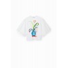 T-shirt manches volume popeline