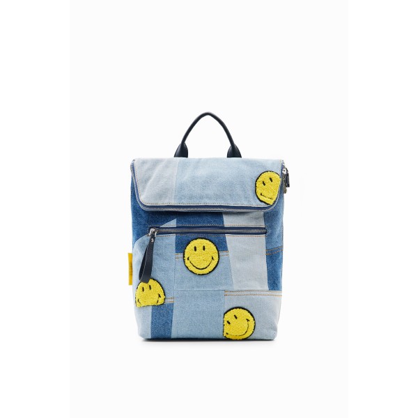 Sac à dos moyen denim Smiley®