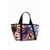 Grand sac shopper tropical