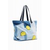 Grand sac shopper patchwork Smiley®