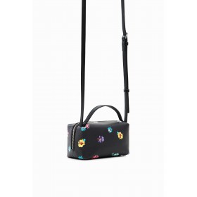 Mini sac à bandoulière fleurs