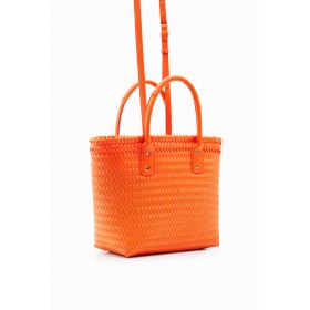 Sac shopper moyen tressé