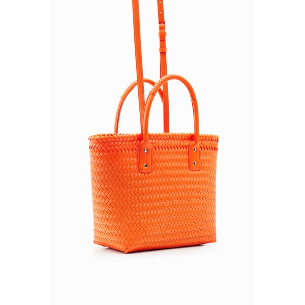 Sac shopper moyen tressé