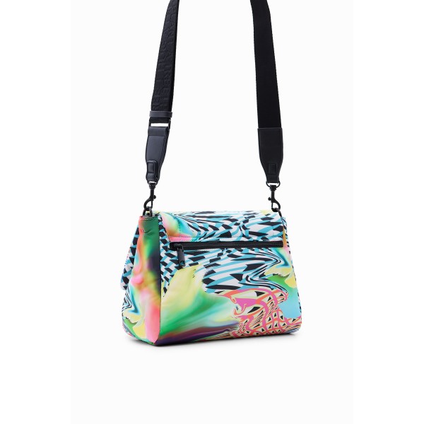 Sac à bandoulière moyen psychédélique