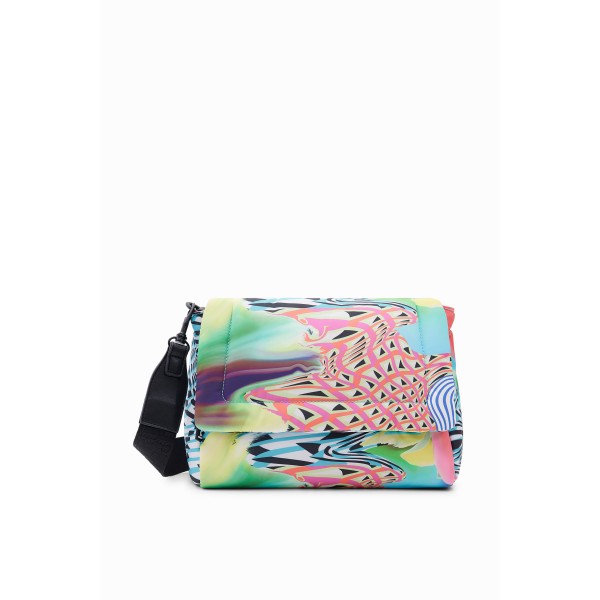Sac à bandoulière moyen psychédélique