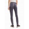 Jean skinny push-up métallisé