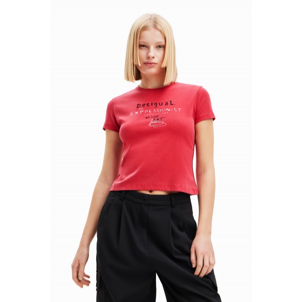 T-shirt ajusté messages