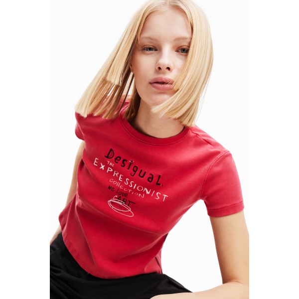 T-shirt ajusté messages