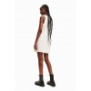 Robe chasuble fleur
