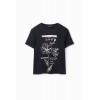 T-shirt fleur messages