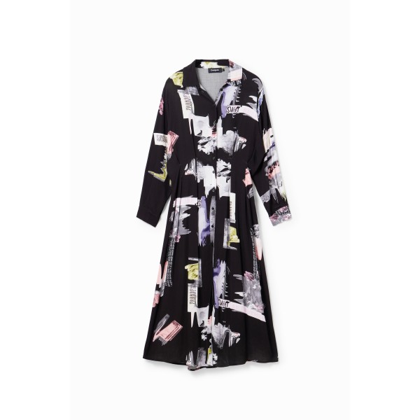 Robe chemise midi
