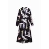 Robe chemise midi