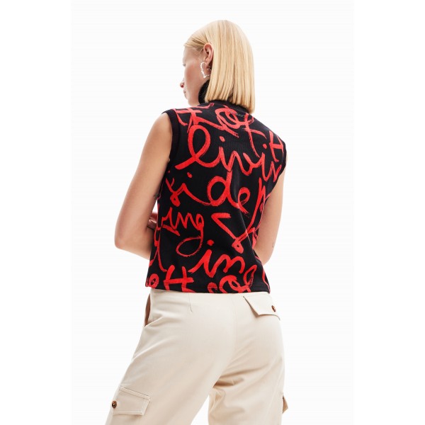 T-shirt sans manches messages