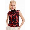 T-shirt sans manches messages