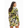 Robe chemise courte camouflage
