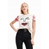 T-shirt visage arty