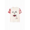 T-shirt visage arty