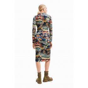 Robe midi tapisserie M. Christian Lacroix
