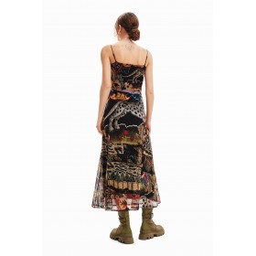 Robe midi tapisserie M. Christian Lacroix