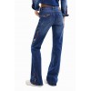 Jean wide leg flare
