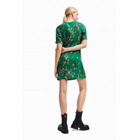 Robe courte fleurs