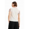 T-shirt texturé messages