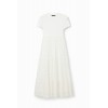 Robe midi combinée tulle