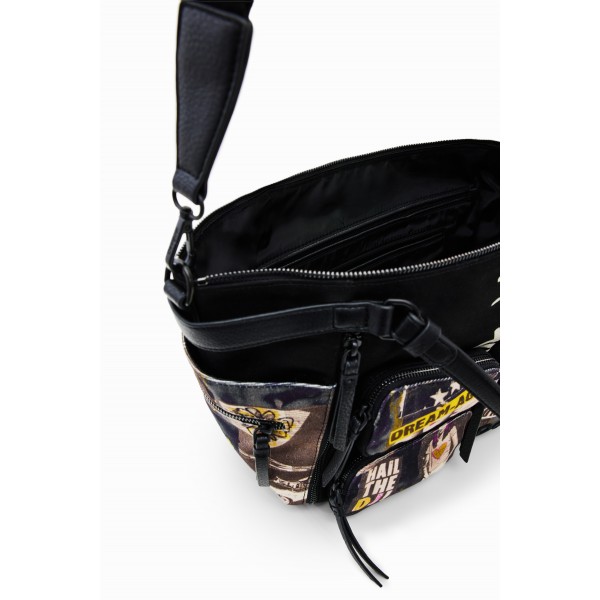 Grand sac toile journal