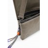 Sac à bandoulière moyen broderie fleurs
