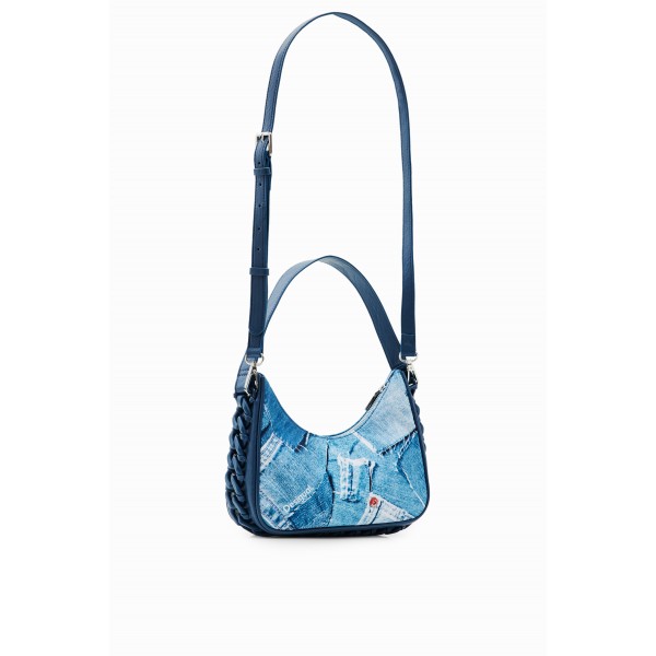 Petit sac patchwork denim