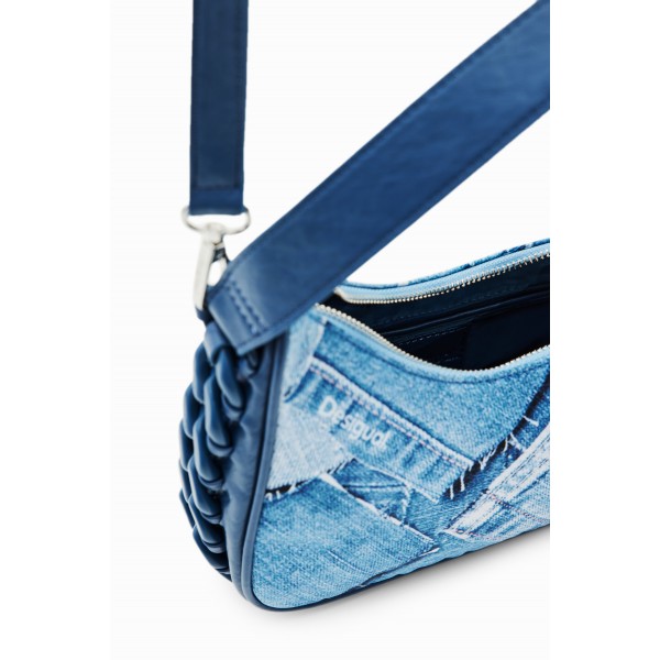 Petit sac patchwork denim